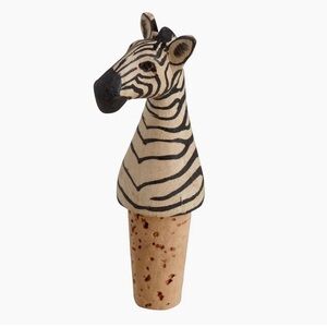 Zebra Bottle Topper